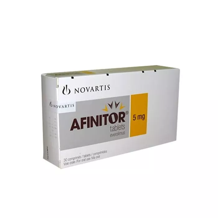 Afinitor 5 Mg Tablet with Everolimus