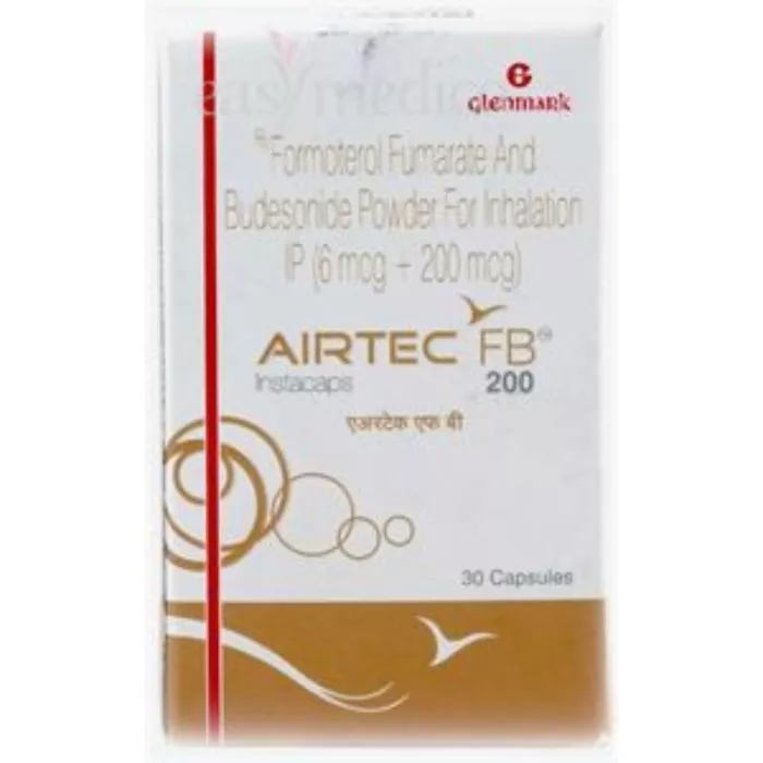 Airtec FB 200 Instacap with Formoterol and Budesonide                    