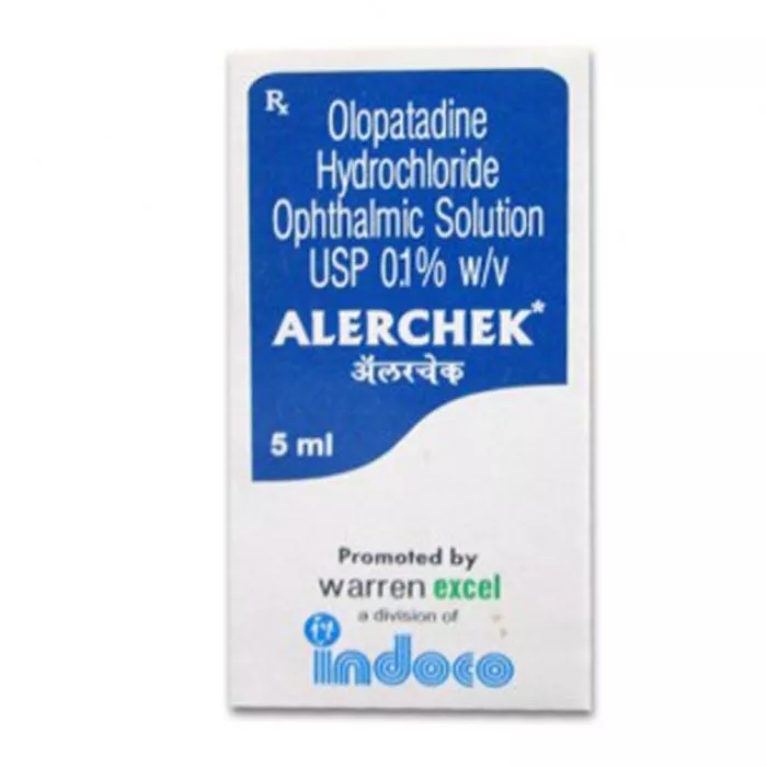 Alerchek 0.1% 5 ml with Olopatadine