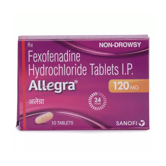 Allegra 120 Mg with Fexofenadine
