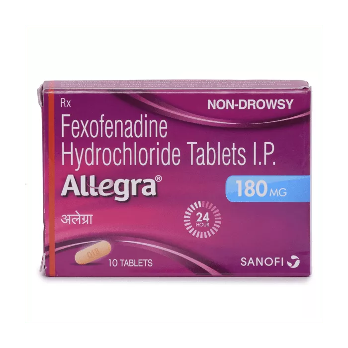 Allegra 180 Mg with Fexofenadine