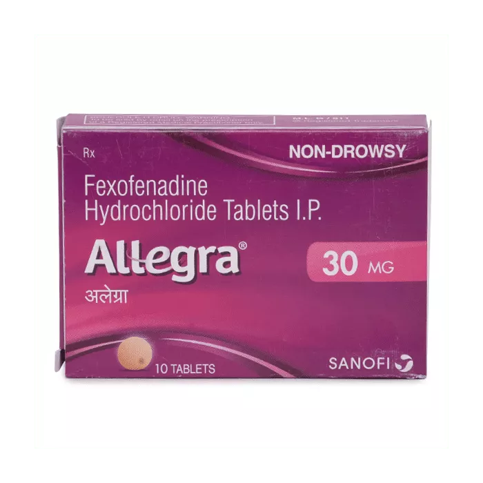 Allegra 30 Mg with Fexofenadine