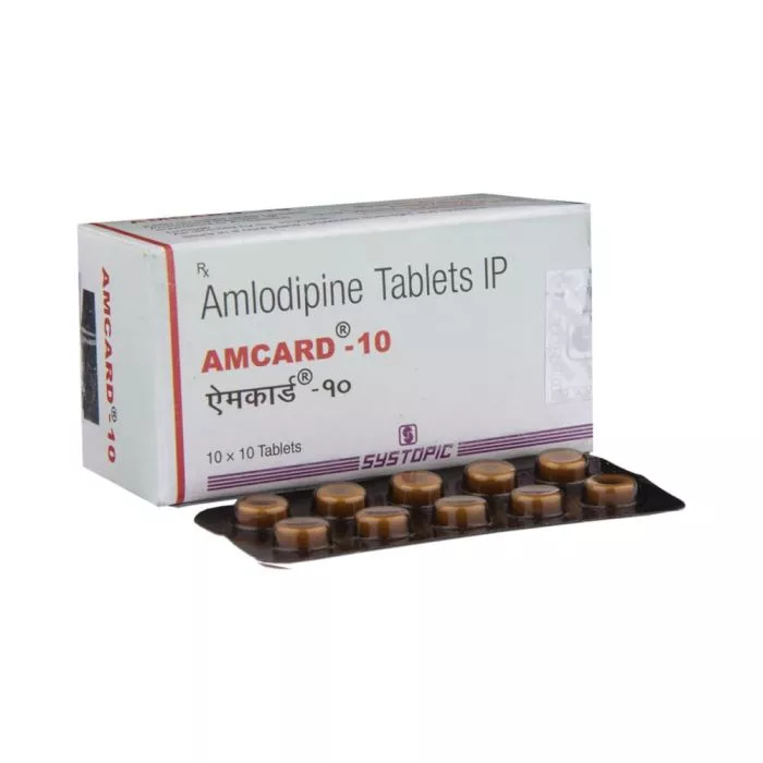 Amcard 10 Tablet with Amlodipine