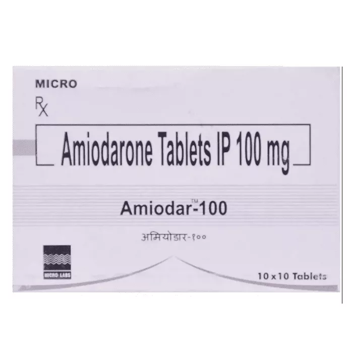 Amiodar 100 Tablet with Amiodarone