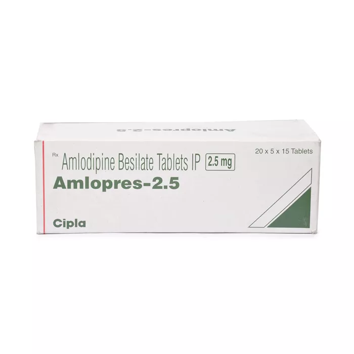 Amlopres 2.5 Mg with Amlodipine Besilate