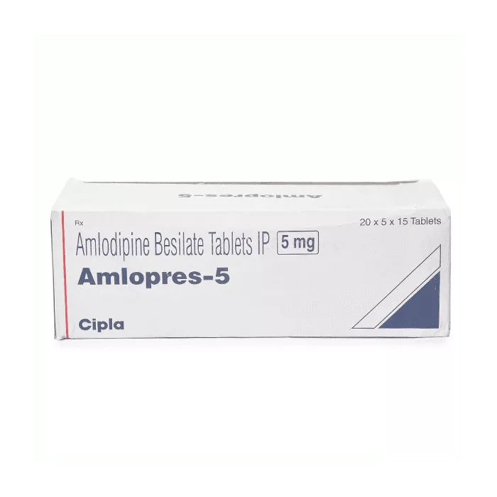 Amlopres 5 Mg with Amlodipine Besilate