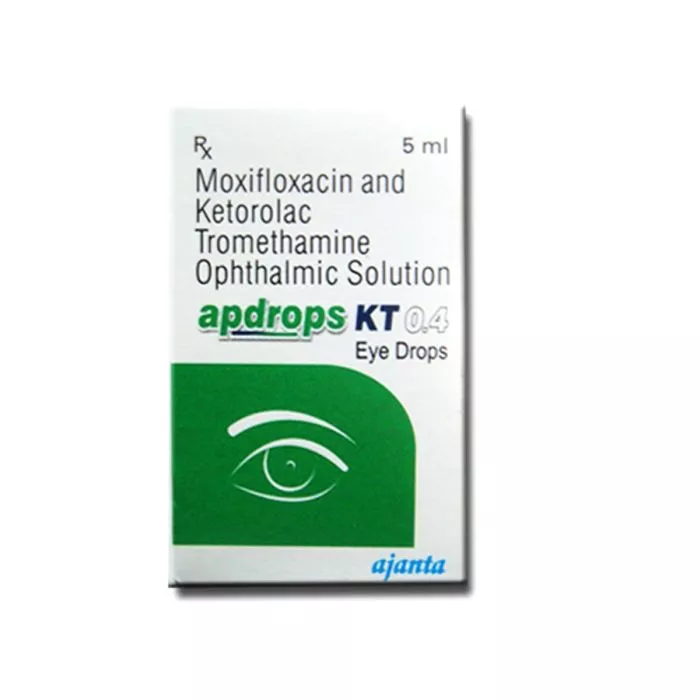 Apdrops KT 5 ml with Moxifloxacin + Ketorolac