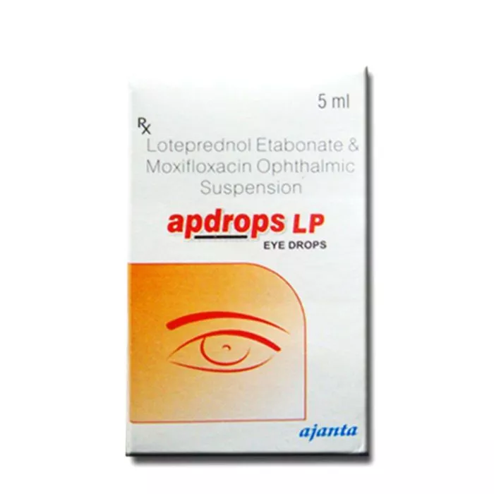 Apdrops LP 5 ml with Moxifloxacin + Loteprednol