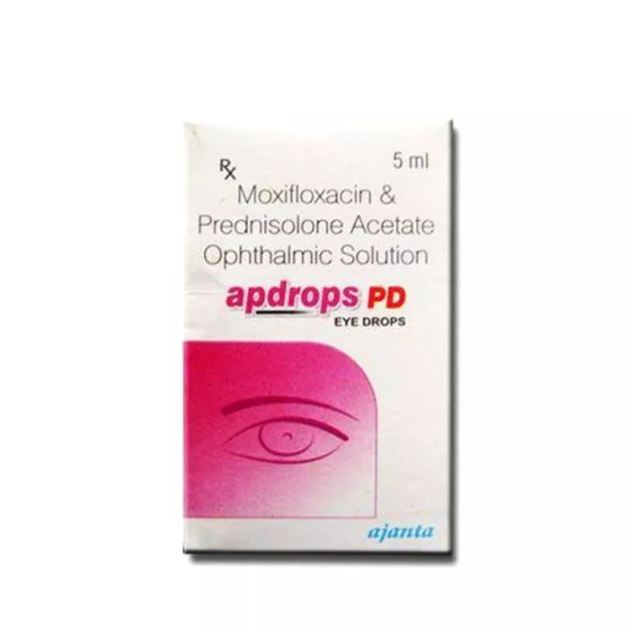 Apdrops PD 5 ml with Moxifloxacin + Prednisolone