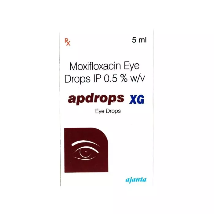 Apdrops XG 5 ml with Moxifloxacin