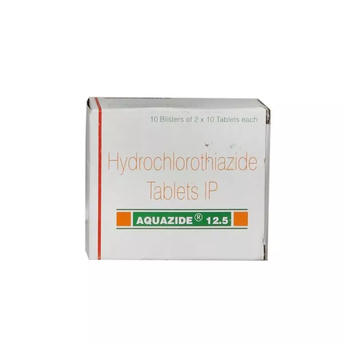 Aquazide 12.5 Mg with Hydrochlorothiazide 