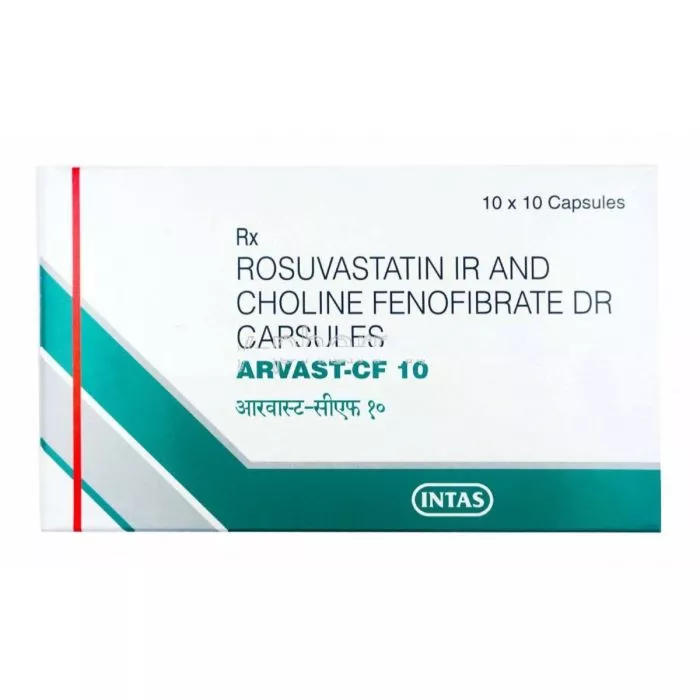 Arvast-CF Capsule DR with Fenofibrate and Rosuvastatin