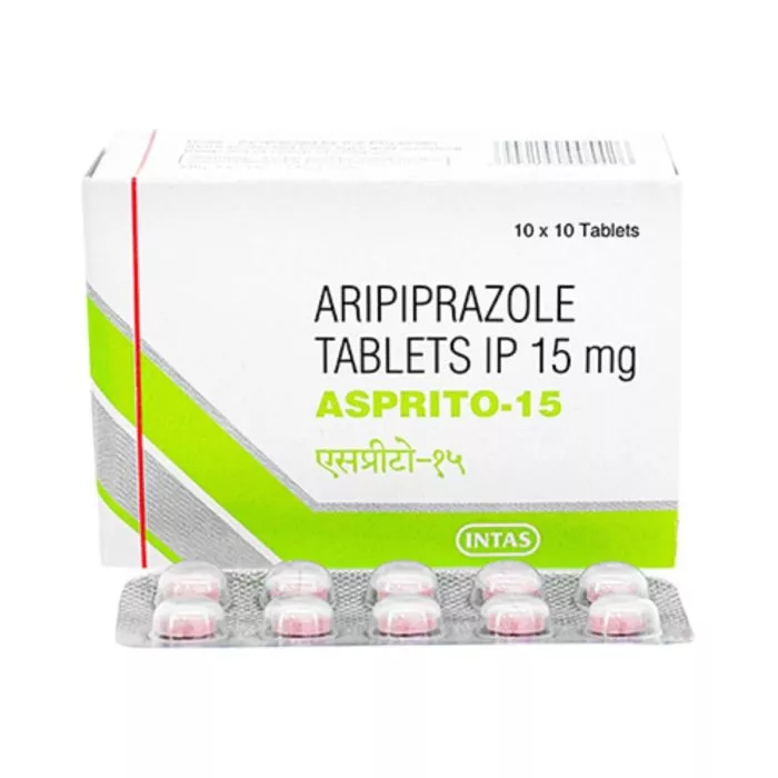 Asprito 15 Mg Tablet with Aripiprazole