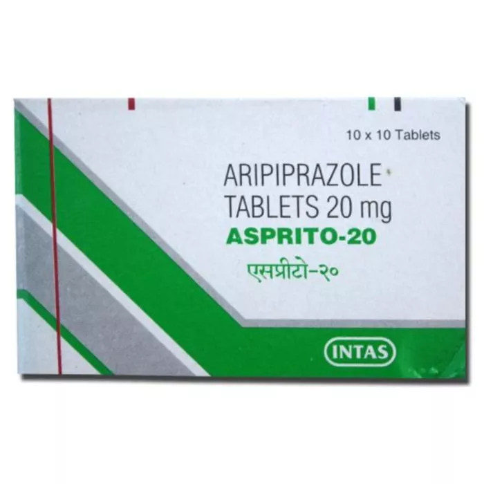 Asprito 20 Mg Tablet with Aripiprazole