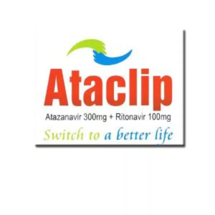 Ataclip 300 Mg-100 Mg Tablet with Atazanavir and Ritonavir
