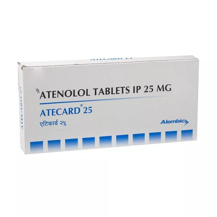 Atecard 25 Tablet with Atenolol