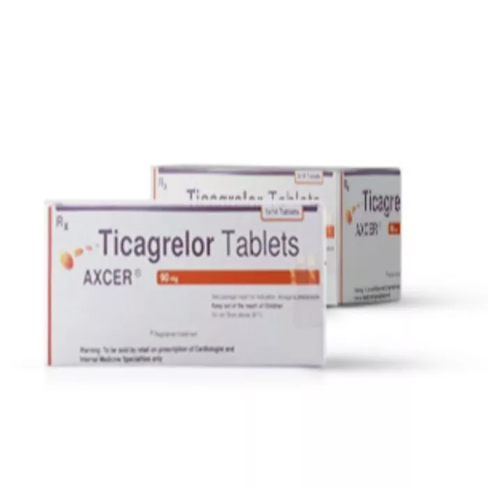 Axcer 90 Mg Tablet With Ticagrelor