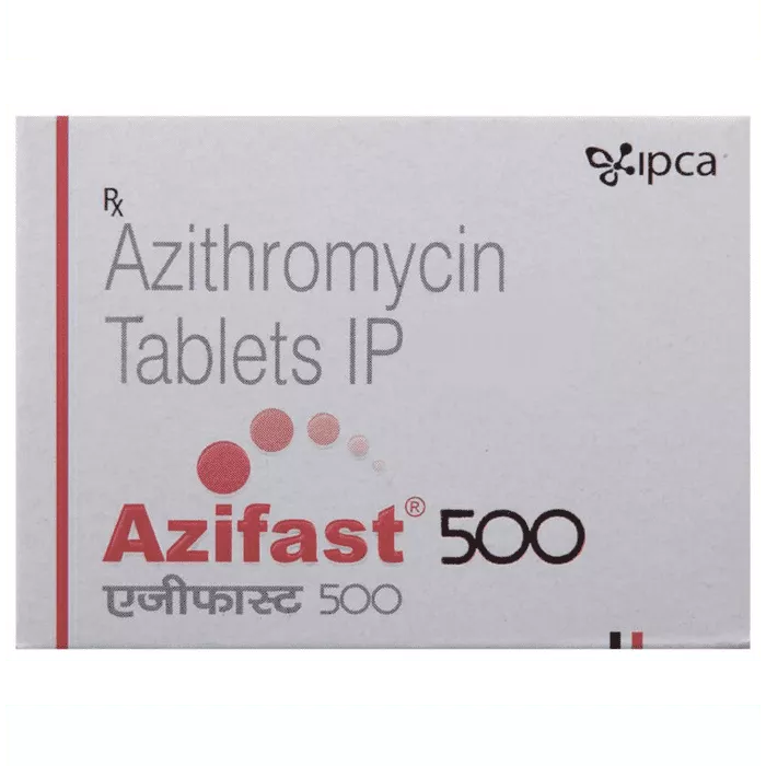 Azifast 500 Tablet with Azithromycin