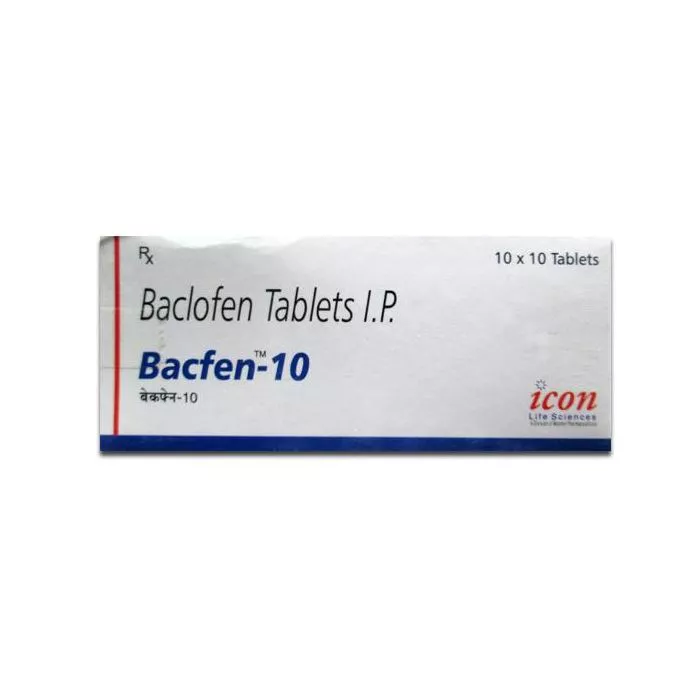 Bacfen 10 Tablet with Baclofen