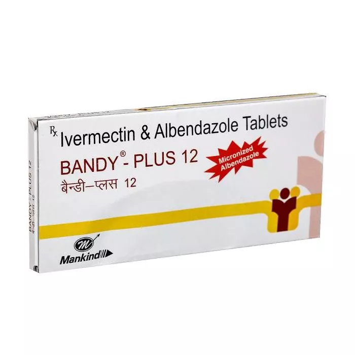 Bandy-Plus 12 Tablet with Ivermectin + Albendazole