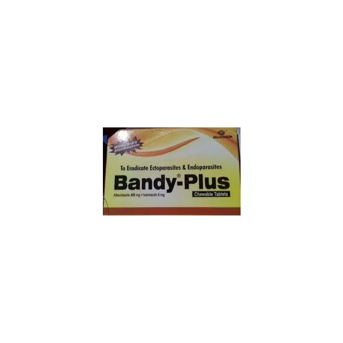 Bandy-Plus Chewable Tablet with Ivermectin + Albendazole