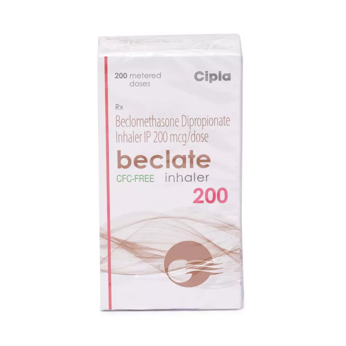 Beclate Inhaler 200 Mcg with Beclomethasone Dipropionate
