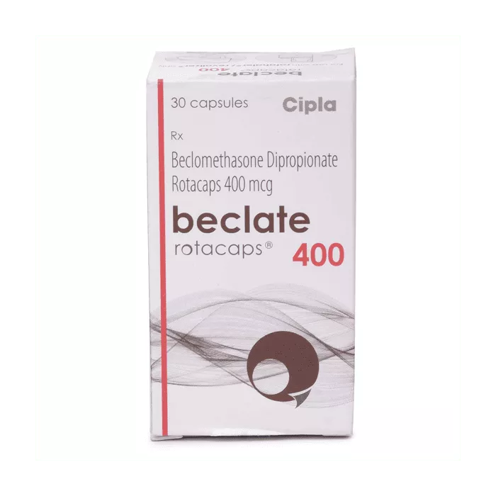 Beclate Rotacaps 400 Mcg with Beclomethasone Dipropionate