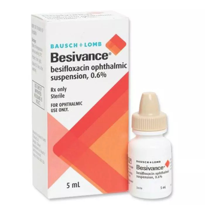 Besivance 0.6% 5 ml with Besifloxacin