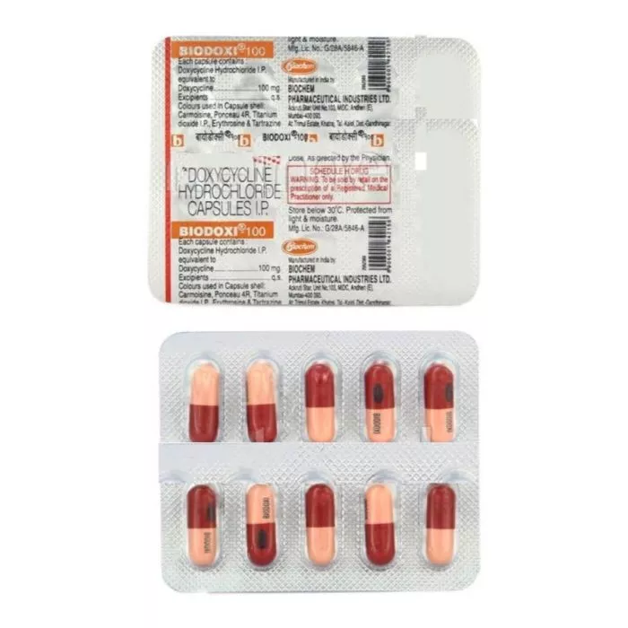 Biodoxi 100 Tablet with Doxycycline