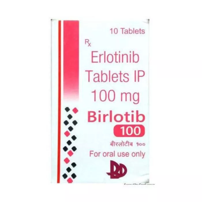 Birlotib 100 Mg Tablet with Erlotinib