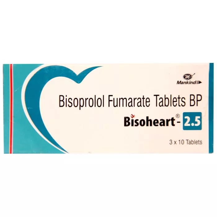 Bisoheart 2.5 Tablet with Bisoprolol