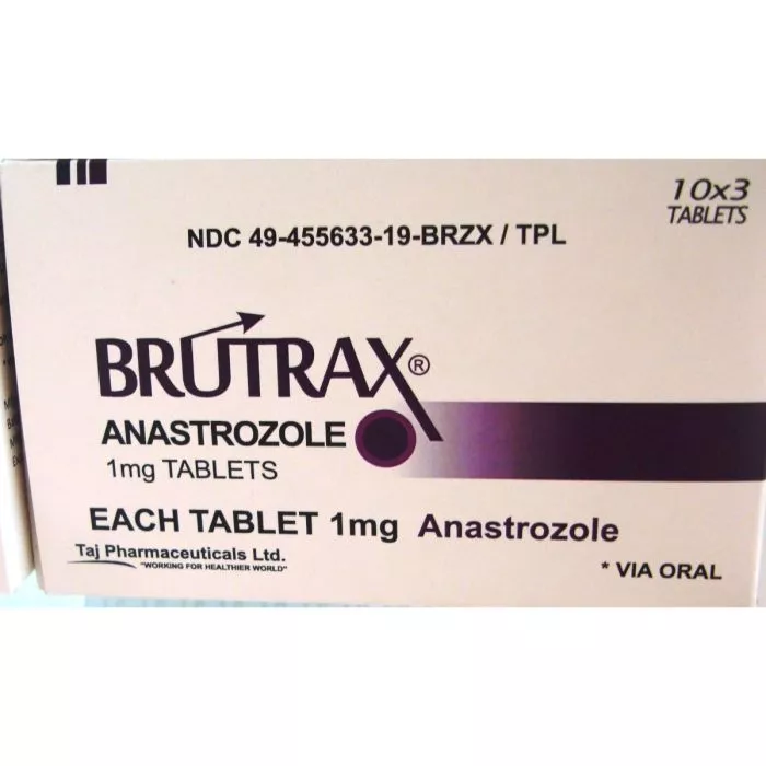 Brutrax 1 Mg Tablet with Anastrozole