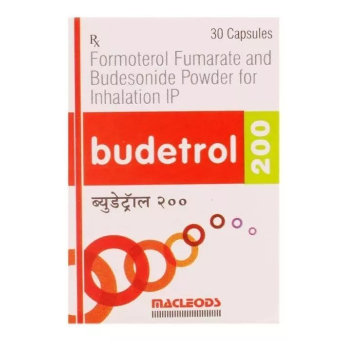 Budetrol 200 Rotacap with Formoterol and Budesonide                  