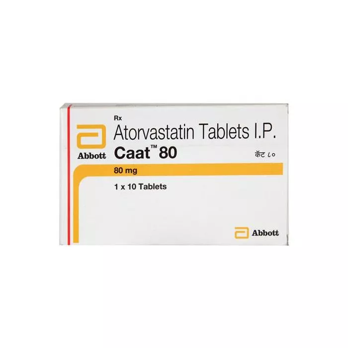 CAAT 80 Tablet with Atorvastatin