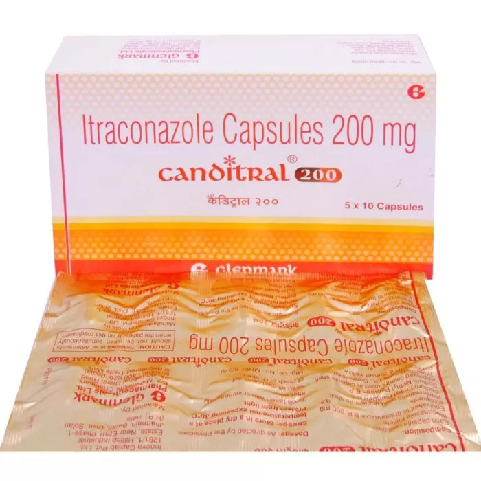 Canditral 200 Capsule with Itraconazole