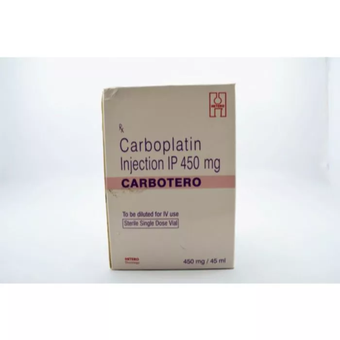 Carbotero 450 Mg Injection with Carboplatin