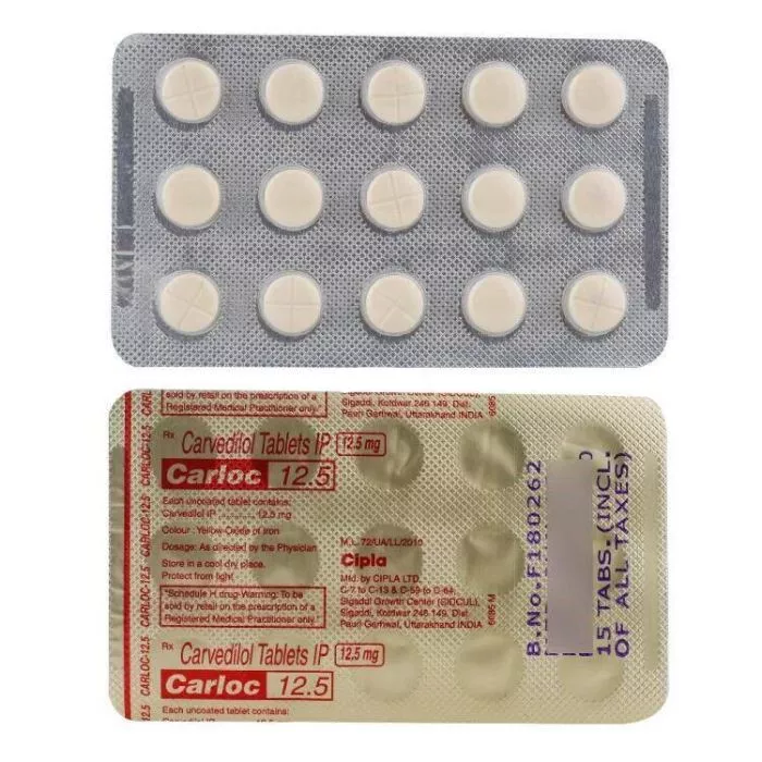 Carloc 12.5 Tablet with Carvedilol