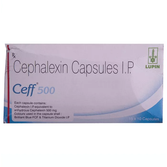 Ceff 500 Capsule with Cefalexin