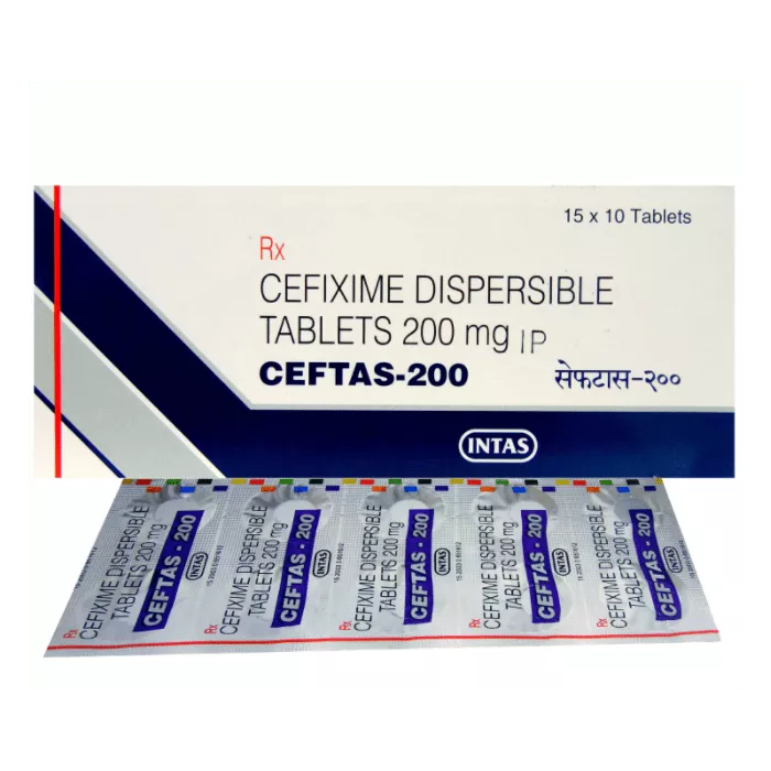 Ceftas 200 Tablet with Cefixime