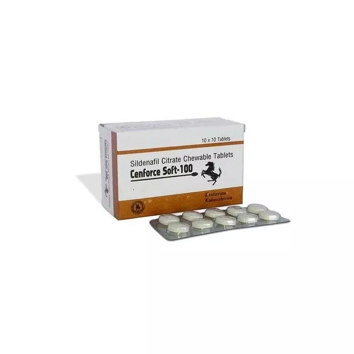 Cenforce Soft 100 Mg with Sildenafil Citrate Chewable