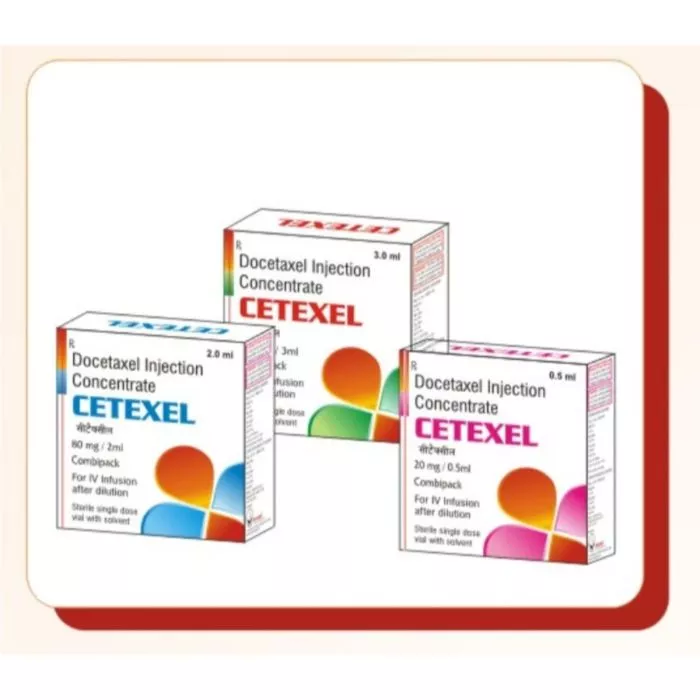 Cetexel 120 Mg Injection with Docetaxel