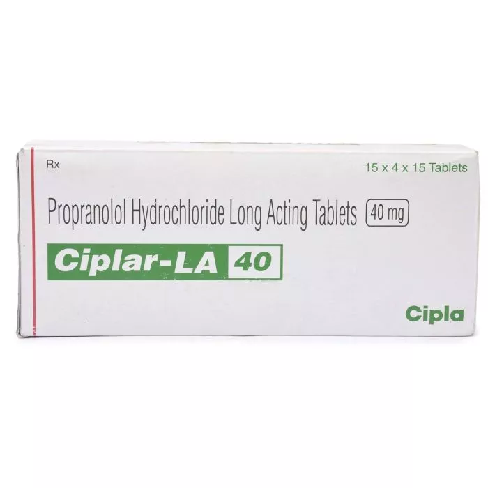 Ciplar LA 40 Mg with Propranolol