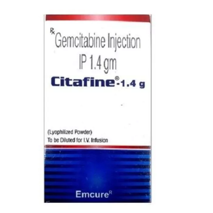 Citafine 1400 Mg Injection with Gemcitabine