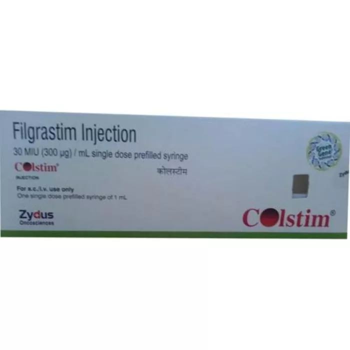 Colstim 300 Mcg Prefilled Syringe with Filgrastim