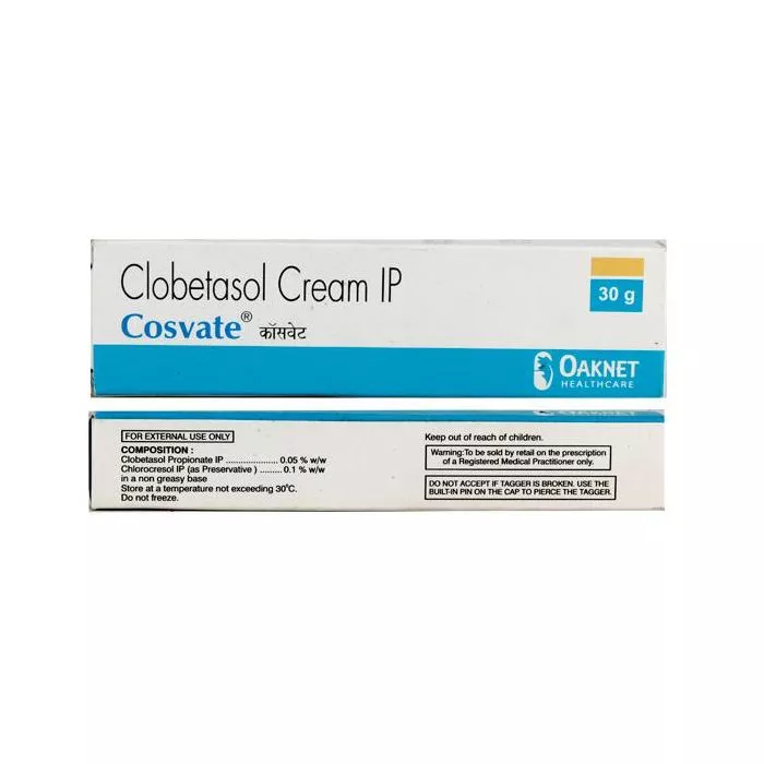 Cosvate Cream 30 Gm with Clobetasol