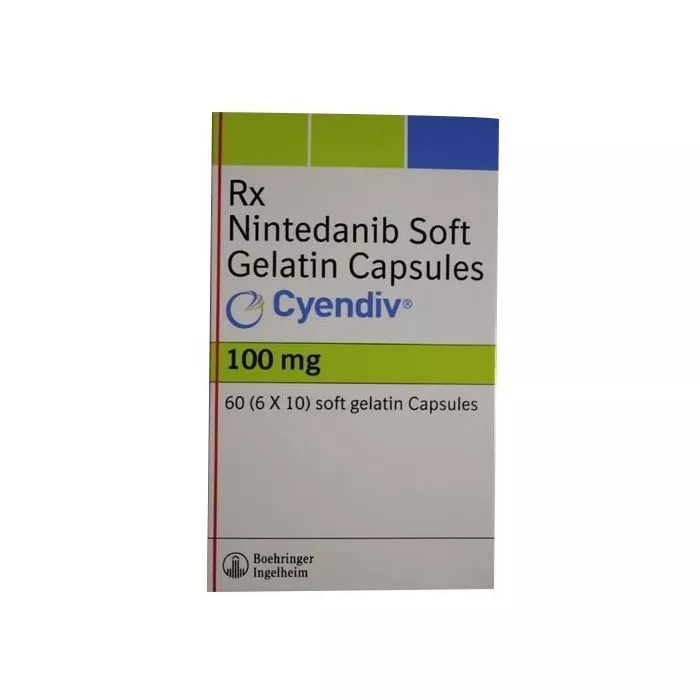 Cyendiv 100 Mg Capsules with Nintedanib