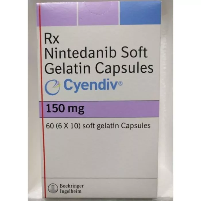 Cyendiv 150 Mg Capsules with Nintedanib