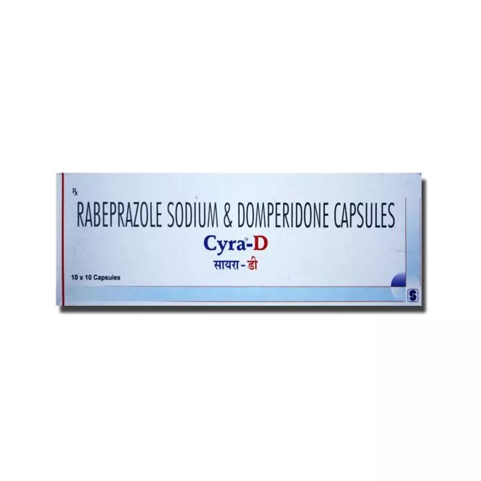 Cyra-D Capsule with Domperidone + Rabeprazole