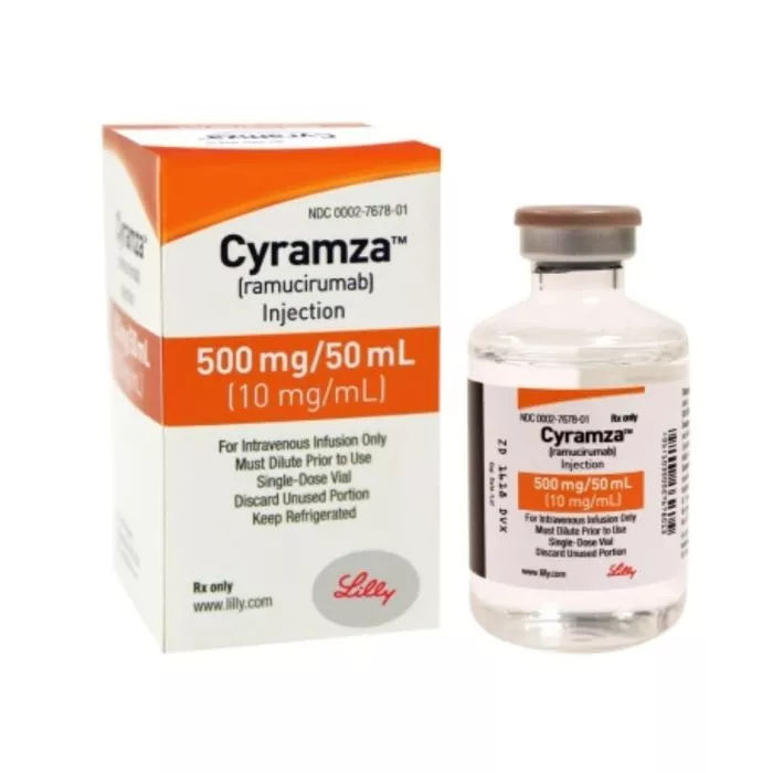 Cyramza 500 Mg/50 ml Injection with Ramucirumab