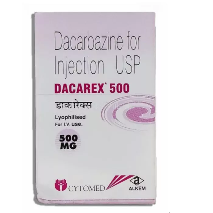 Dacarex 500 Mg Injection with Dacarbazine